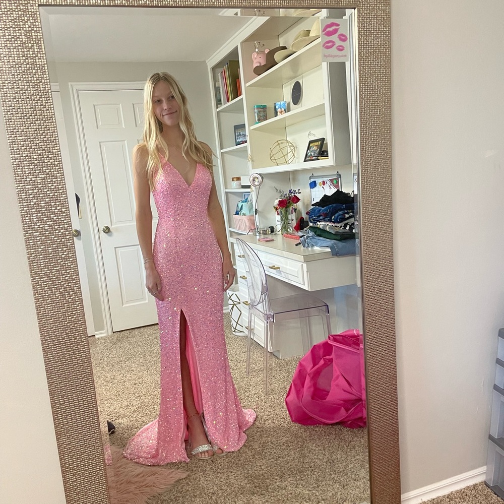 pink primavera 00 prom dress - Picture 1 of 5